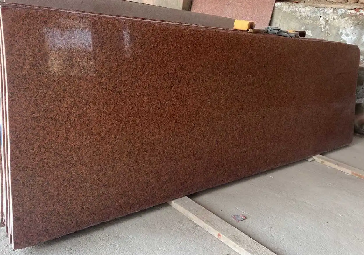 Bruno Red Granite Slab